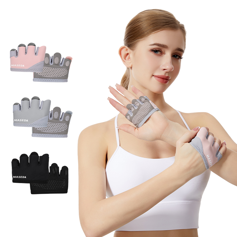 Pair of Fitness Fingerless Glo - Pilates Yoga Fitness ulasan dan harga