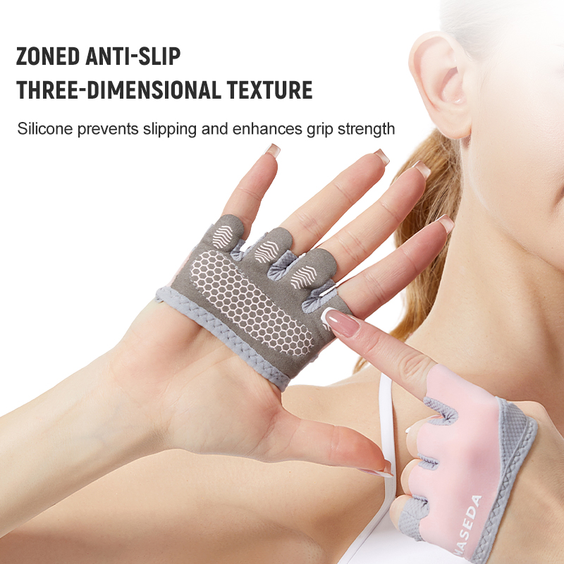 Pair of Fitness Fingerless Glo - Pilates Yoga Fitness ulasan dan harga
