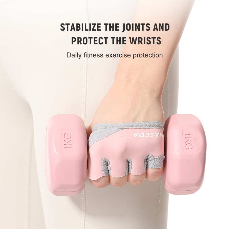 Pair of Fitness Fingerless Glo - Pilates Yoga Fitness ulasan dan harga