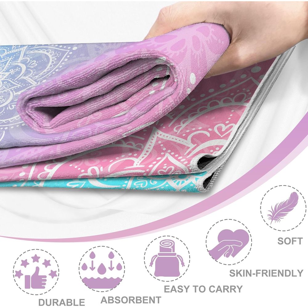 Gradient Mandala Print Absorbe - Pilates X Yoga ulasan dan harga