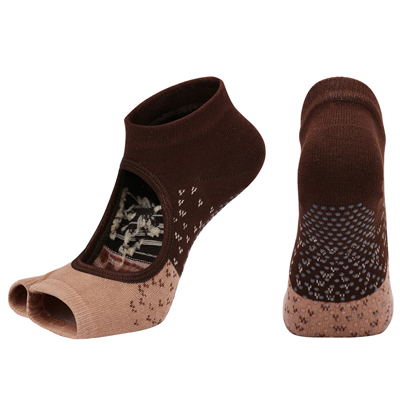 Non-Slip Split-Toe Yoga Socks  - Pilates Yoga Gym ulasan dan harga