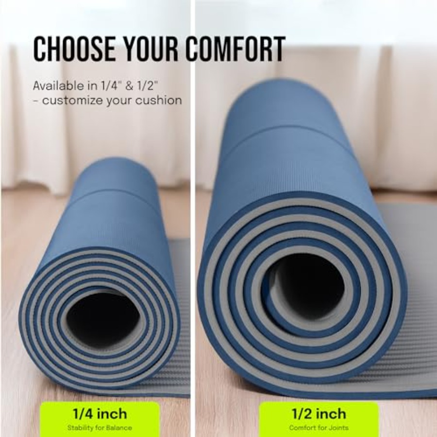 Extra Wide Yoga Mat for Men Wo - Pilates X Yoga ulasan dan harga