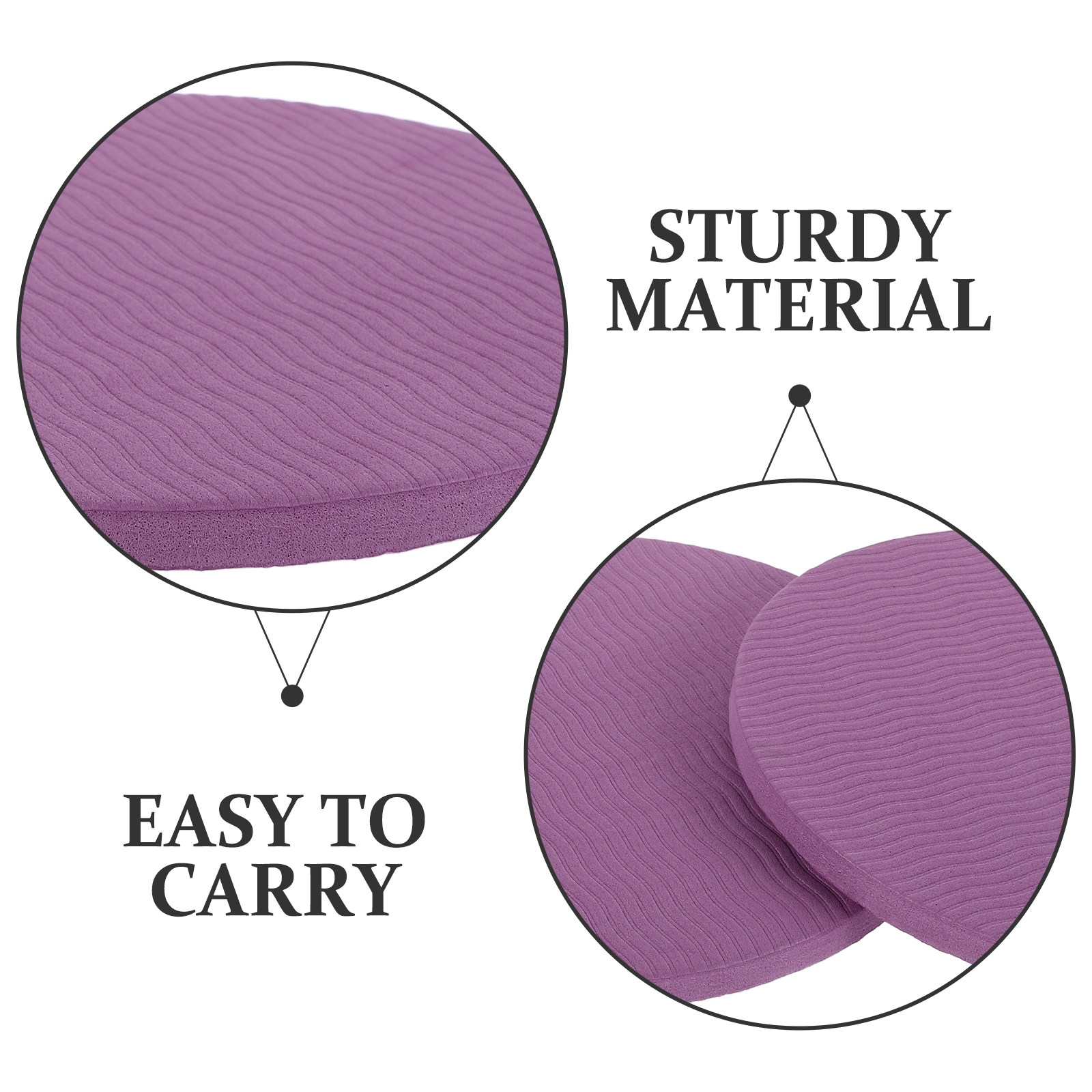2Pcs Fitness Cushion Non Slip  - Pilates Yoga Knee Pads ulasan dan harga