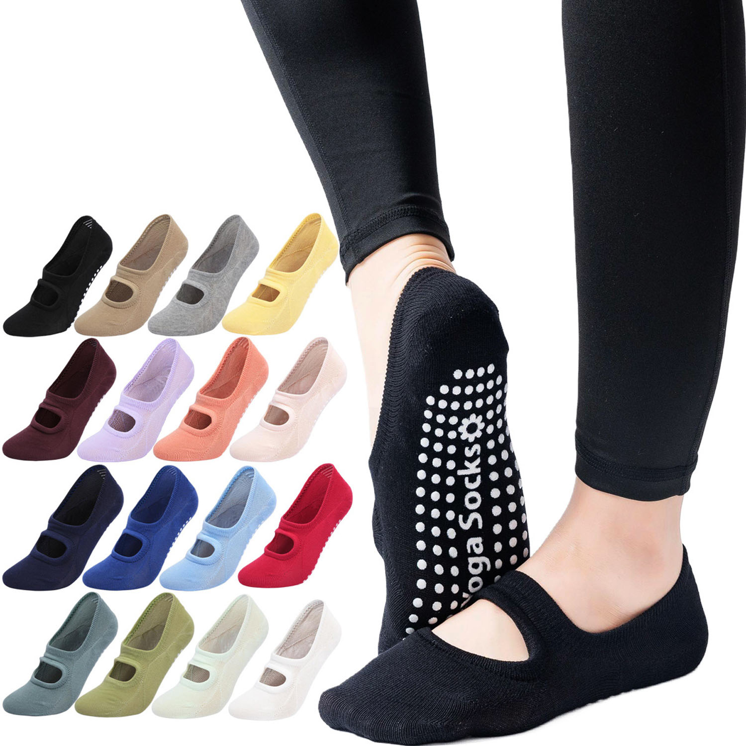 High Quality Women Yoga Socks  - Pilates Yoga Gym ulasan dan harga