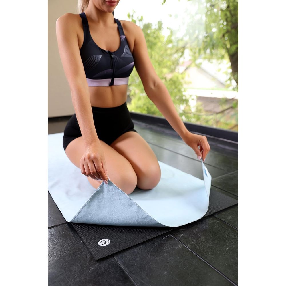 Dual Pack Non-Slip Absorbent Y - Pilates X Yoga ulasan dan harga