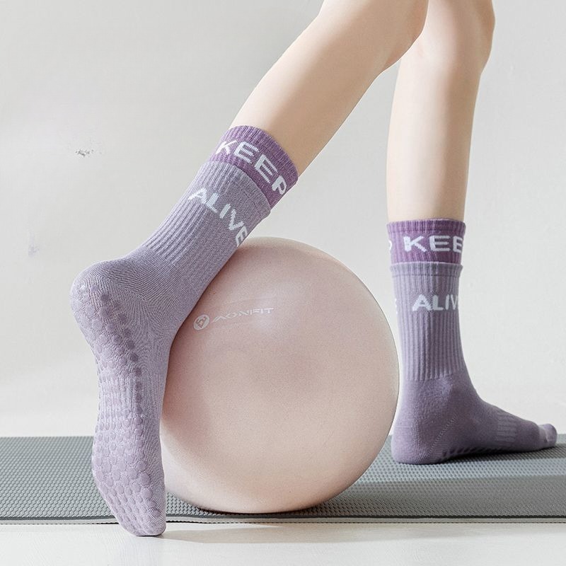 Women's Non-Slip Yoga Socks wi - Pilates Yoga Gym ulasan dan harga
