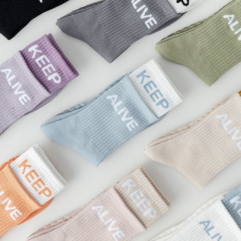 Women's Non-Slip Yoga Socks wi - Pilates Yoga Gym ulasan dan harga