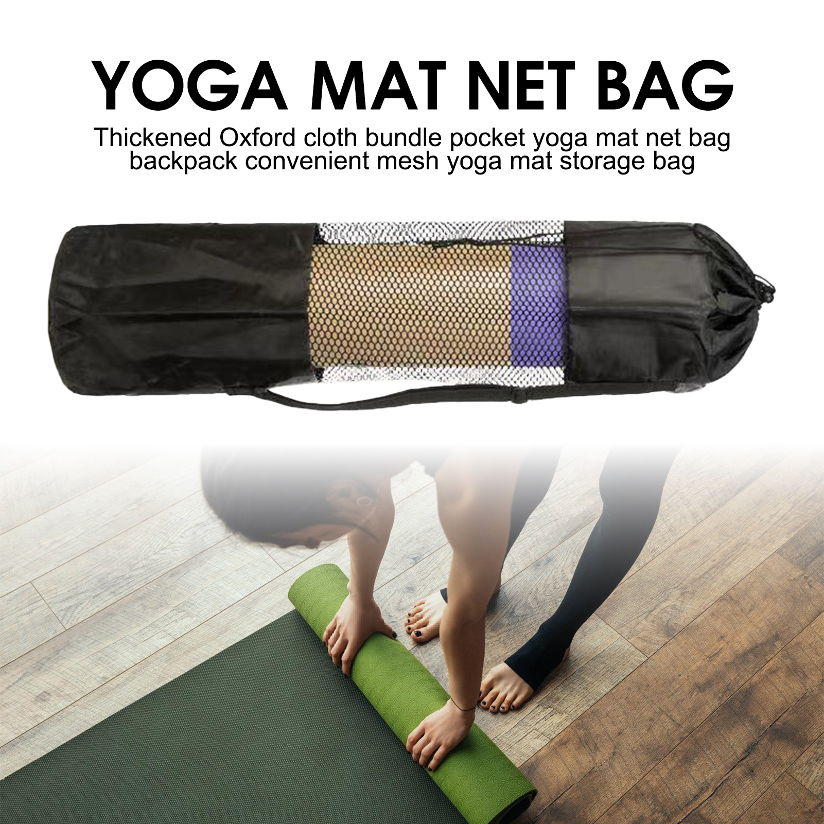 Yoga Mat Bag with Mesh Window  - Pilates Yoga Fitness ulasan dan harga