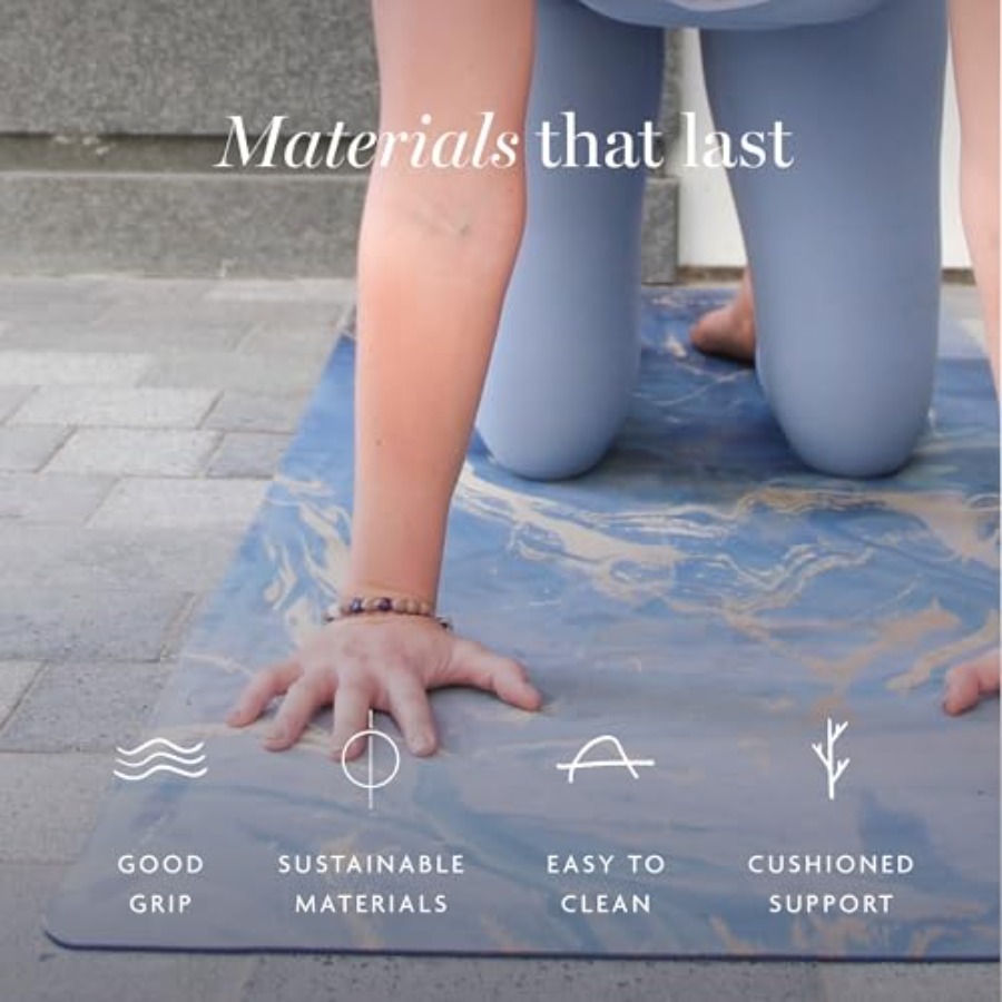 Suede yoga mat - Premium Print - Pilates X Yoga ulasan dan harga