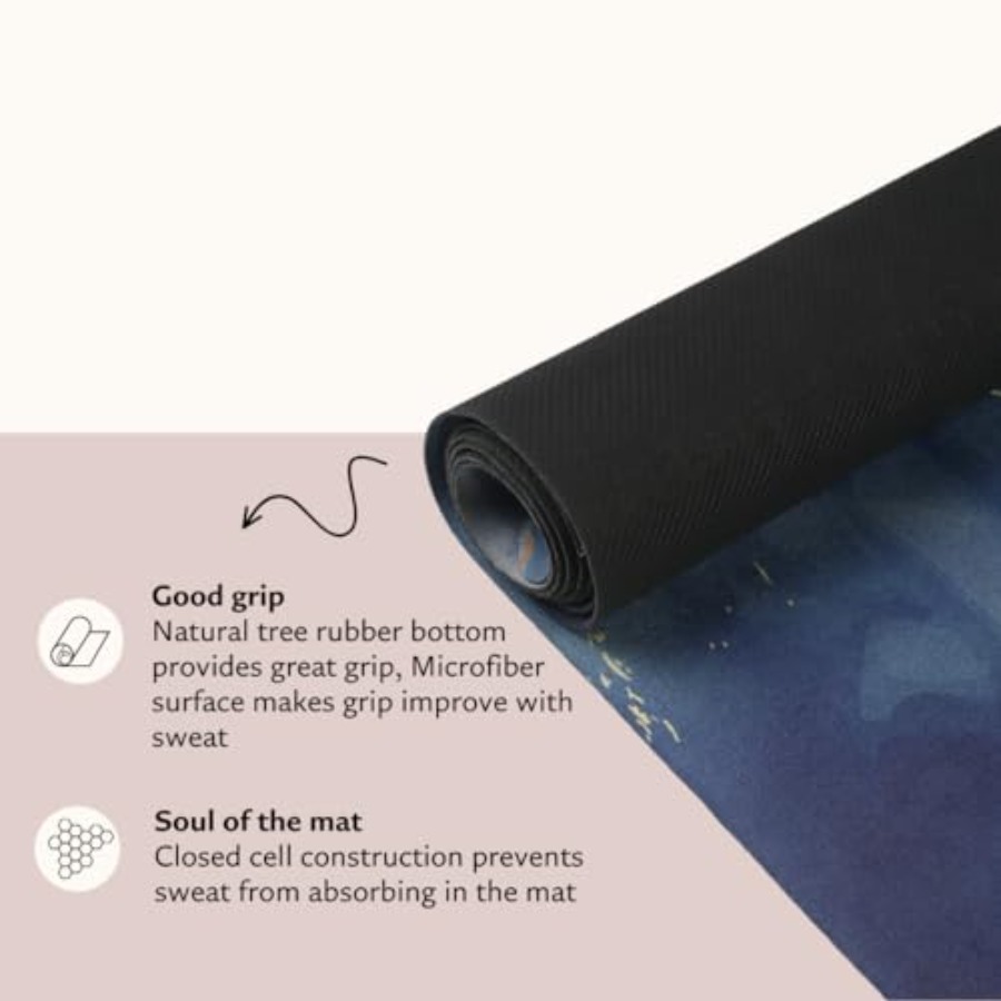 Suede yoga mat - Premium Print - Pilates X Yoga ulasan dan harga