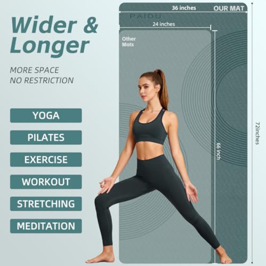 Large Yoga Mat, 72