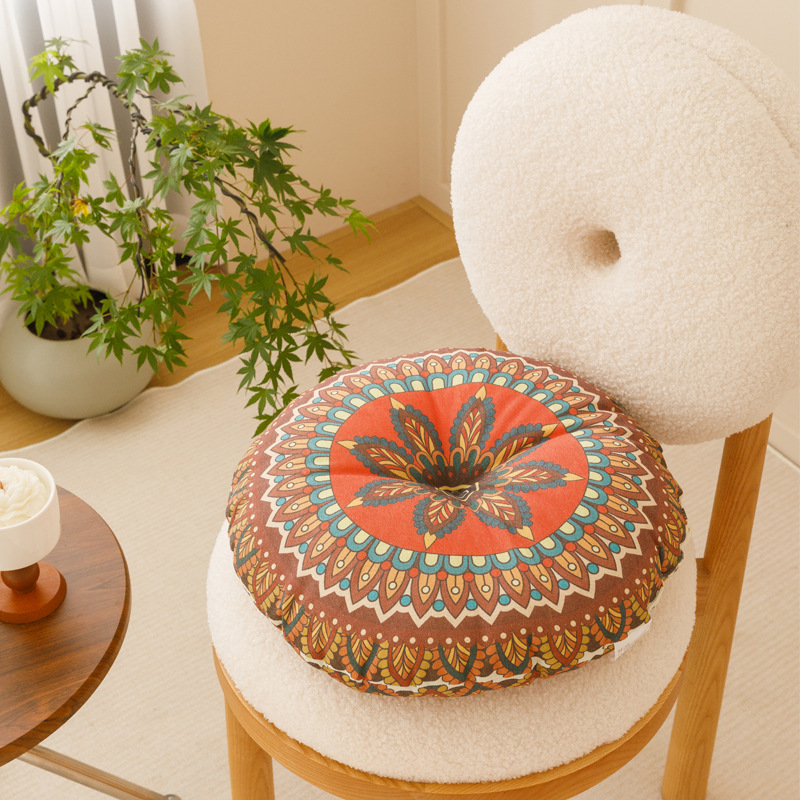 Bohemia Cotton Linen Chair Cus - Pilates Yoga Chair ulasan dan harga