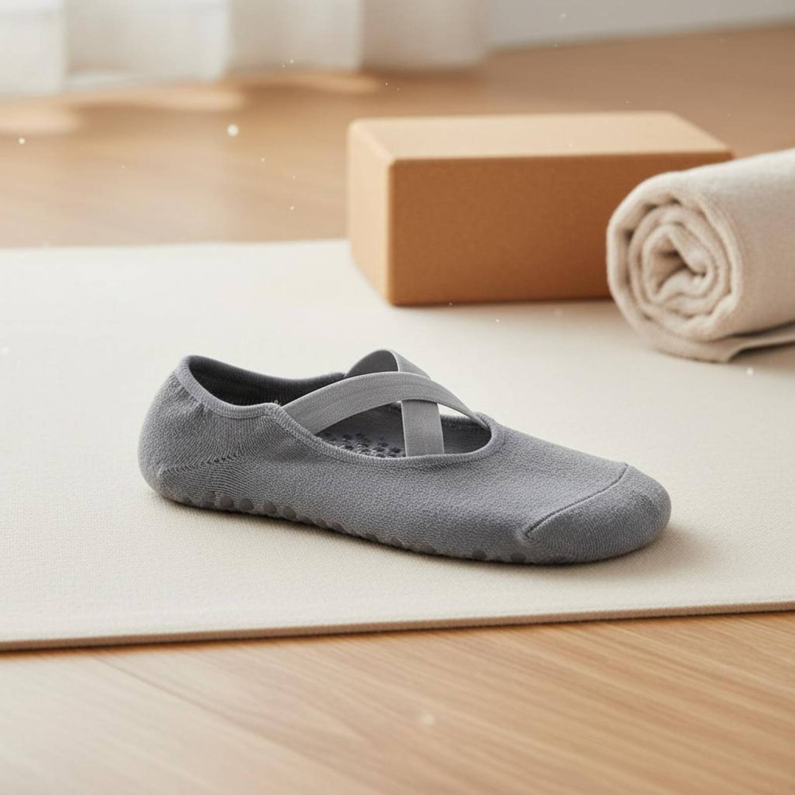 Non Slip Fitness Socks Breatha - Home Pilates Yoga ulasan dan harga