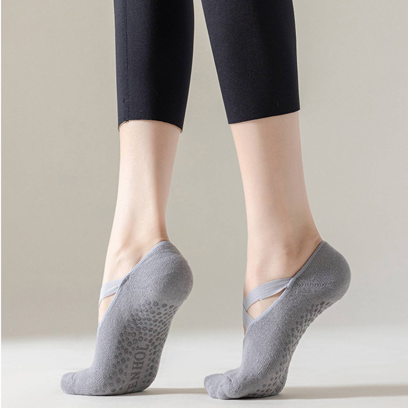 Non Slip Fitness Socks Breatha - Home Pilates Yoga ulasan dan harga