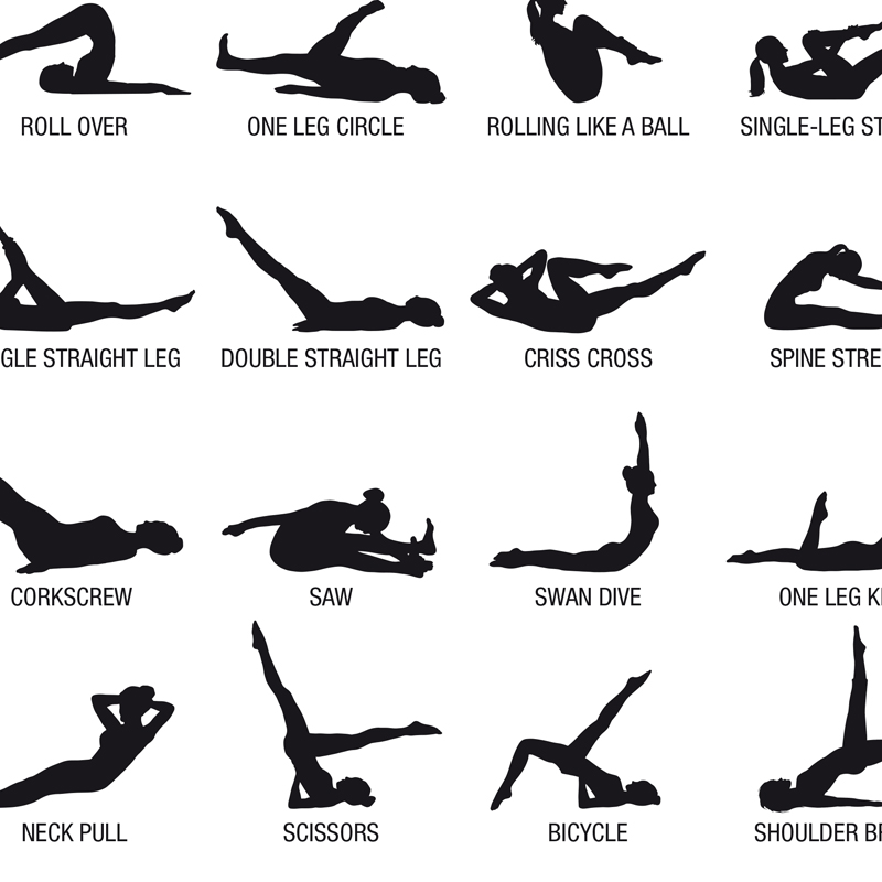 Frameless Pilates Workout Char - Pilates Yoga Gym ulasan dan harga