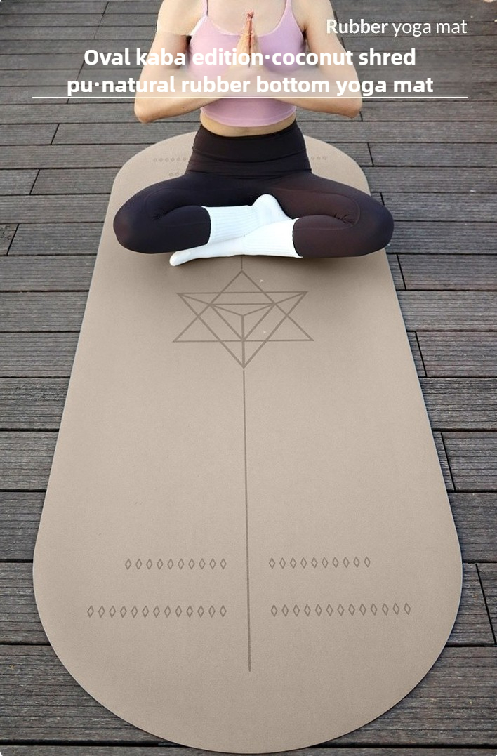 Yoga Mats Natural Rubber PU An - Pilates Yoga En Casa ulasan dan harga