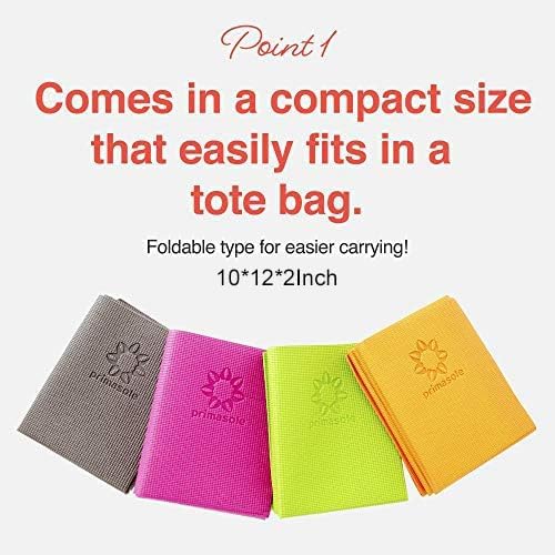Folding Yoga Mat for Travel Pi - Pilates Yoga Class ulasan dan harga