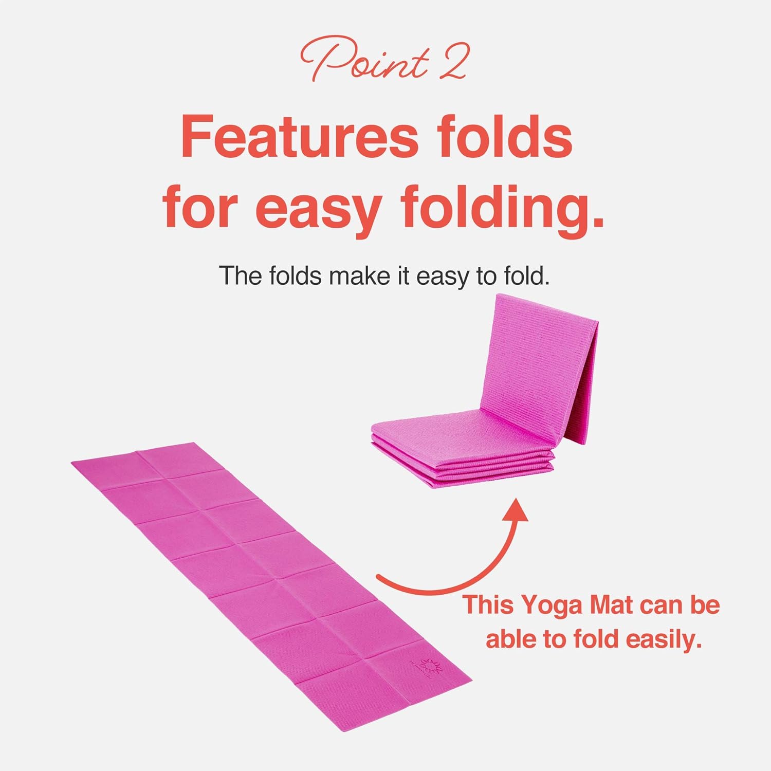Folding Yoga Mat for Travel Pi - Pilates Yoga Class ulasan dan harga