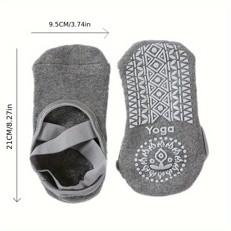 4 Pairs X-cross Yoga Socks for - Pilates X Yoga ulasan dan harga