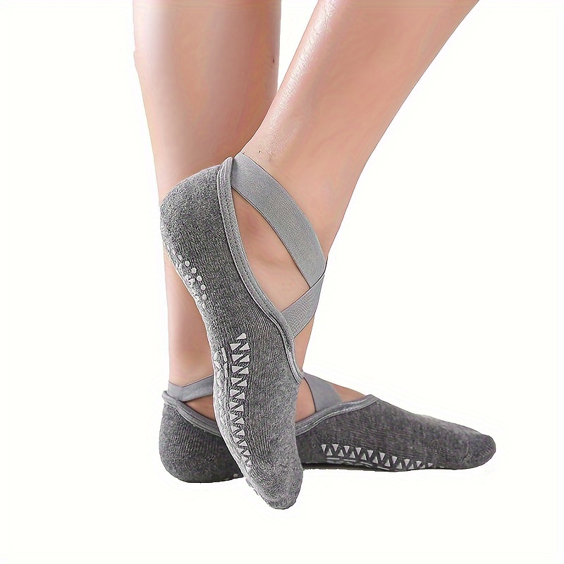 4 Pairs X-cross Yoga Socks for - Pilates X Yoga ulasan dan harga