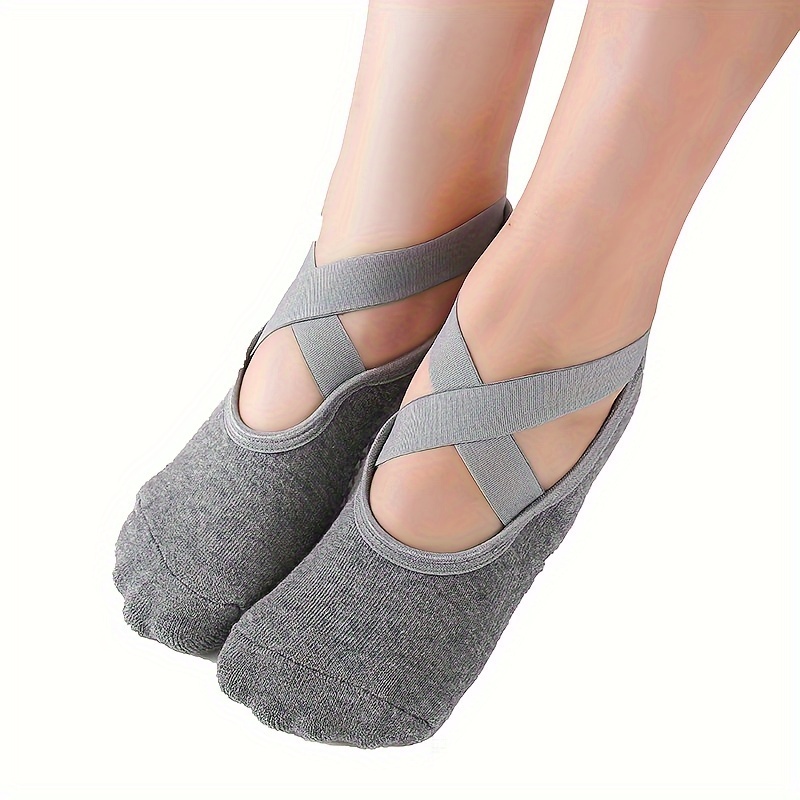 4 Pairs X-cross Yoga Socks for - Pilates X Yoga ulasan dan harga
